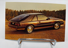 Vtg 1984 Mercury Capri Dealer New Car Advertisement Sales Card
