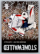 2018  Upper Deck #SW-24 Braden Holtby Stonewalled