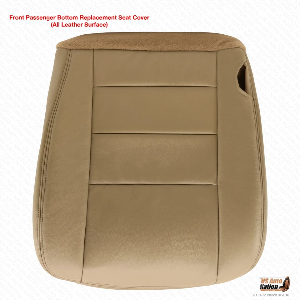 05 Ford Excursion Limited Cuero Genuino PASAJERO Parte Inferior-Superior-Reposabrazos Cubierta Tostado Foto 3 de 4