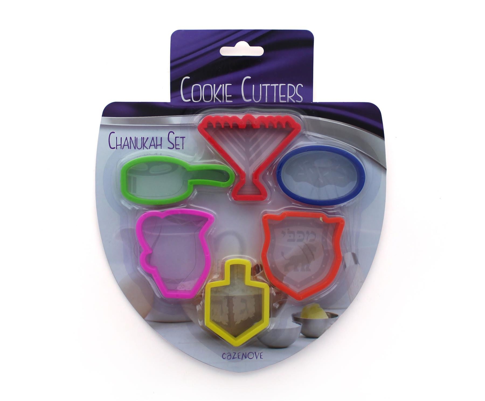 Cazenove 6 Piece Hanukkah Cookie Cutter Set Chanukah Jewish