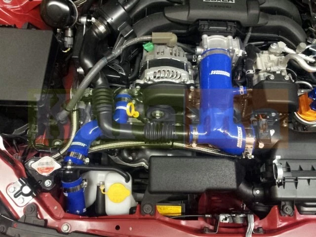 Kit de manguera de radiador de rendimiento de silicona azul Fit Subaru BRZ / Toyota FT86 Foto 2 de 2