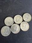 Kennedy Half Dollar 1964 Silver Coins Lot of 6