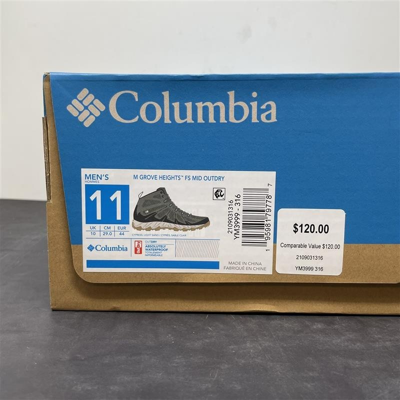 Columbia Grove Heights FS Mid Outdry Hiking Boot - Men display picture 2