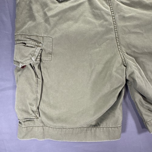 Polo Ralph Lauren Shorts Mens 38 Khaki Green Cargo Paratrooper Military 90's - Picture 15 of 18