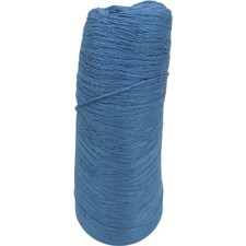 1980s Vintage Blue Cone Thread Yarn Spool Craft Supply 4739