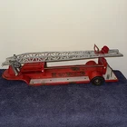 VINTAGE 1950’s 1960 S TONKA AERIAL LADDER FIRE TRUCK TRAILER PART ORIGINAL PAINT