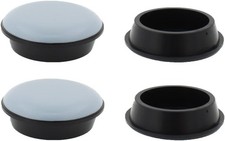 Lifeswonderful - 4x EasyMove PTFE Teflon Glider Furniture Castor Cups - 30mm