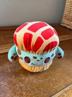 Disney Munchlings Tan Brown & Green Plush Finding Nemo Square Concha Bread Ice