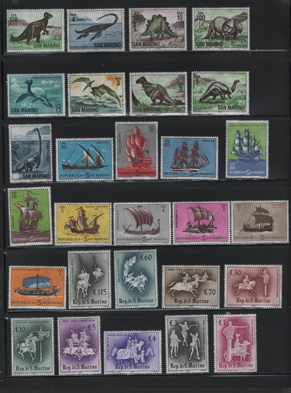 Centsational San Marino Amazing Unused/Mint Group