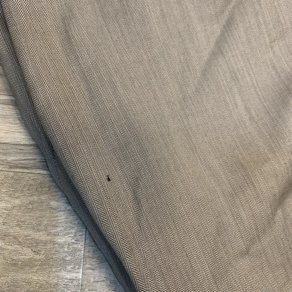 Pantalones de hombre Banana Republic calce moderno 100 % lana marrón talla 35/36 nuevos con etiquetas Foto 2 de 4