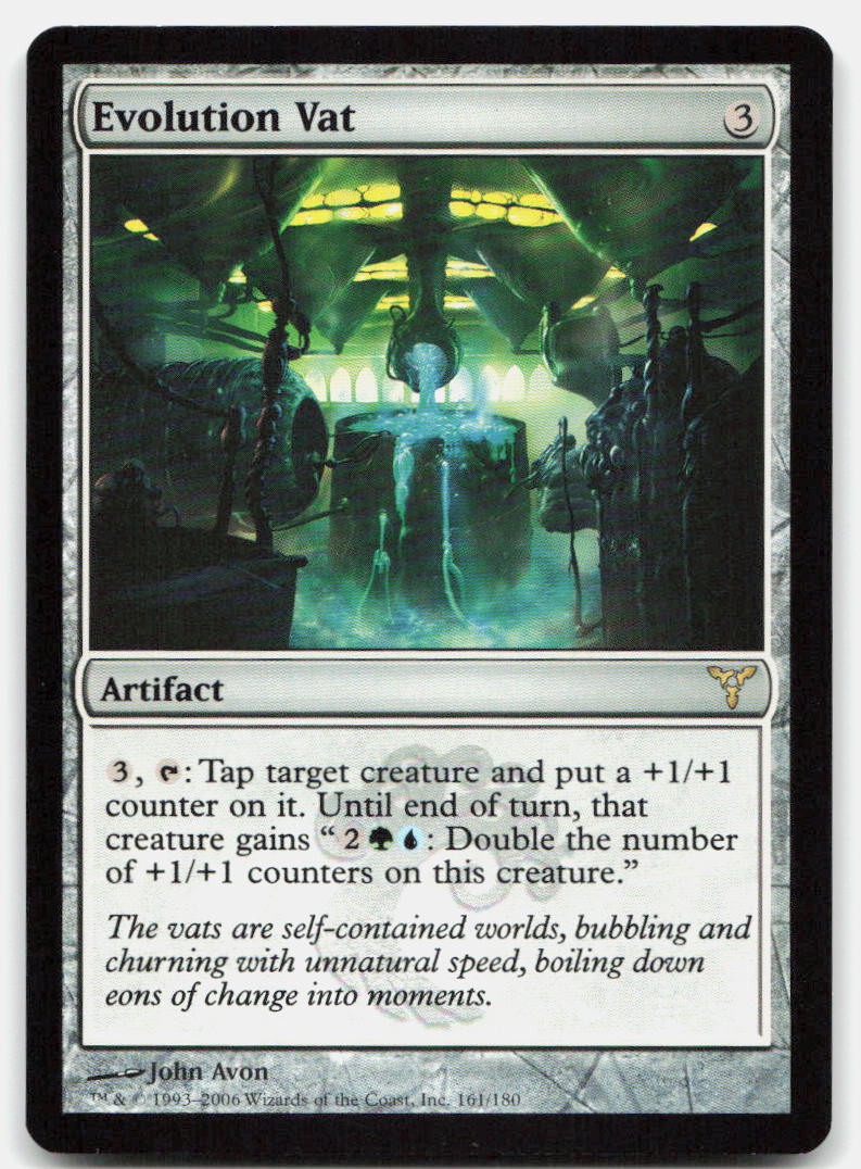 Evolution Vat 161 Rare Dissension Magic: The Gathering Near Mint