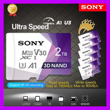 Sony 2TB 1TB 512GB 256GB 128GB 64GB Extreme Micro SD TF Memory Card Class  10
