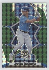 2022 Panini Mosaic Green Mosaic Prizm Andrew Benintendi #100 15m9