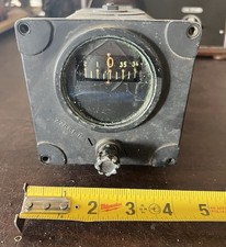 Vintage Directional Gyro Indicator AN-5735-1 Aircraft Gauge - Electric Auto-Lite
