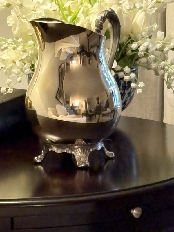Vintage Silver Plate Pitcher          F.B. Rogers