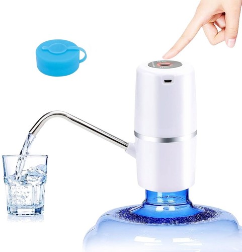 5 Gallon Water Bottle Pump, Electric Water Dispenser for 5 Gallon Bottle USB ...