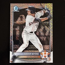 2025 Bowman 1st Draft - Chrome Xavier Neyens #BDC-2 Mojo Refractor (RC) Astros