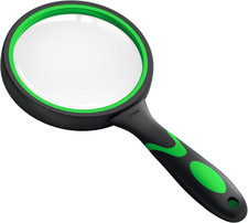 Large Magnifying Glass 10X Magnifying Glasses for Reading Hobbies Applied to Sc