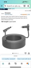 Star Link Cable Gen2 50ft/15m Cable Replacement Extension Star Link V2 Cable US