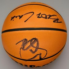 CARLOS BOOZER SIGNED NBA SPALDING BASKETBALL “BOOZ CRUISE” INSC ROSE BULLS AUTO