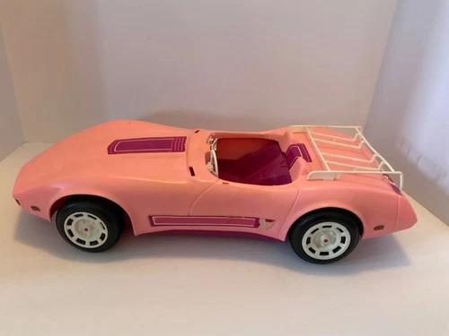 Vintage Mattel Barbie Pink 1979 Dream Vette Corvette Car 1291-2109