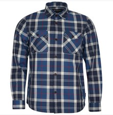 Image of Barbour Canwell Overshirt Men's Size XXL Summer Navy