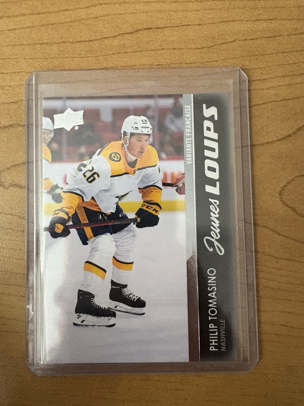 Upper Deck Young Guns Variante Française Philip Tomasino #454 2021-22 Predators