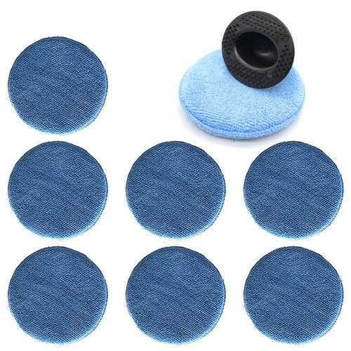 7PCS Microfiber Car Polishing Pad Set for Quick Drying and Easy Maintenance - Picture 6 of 9