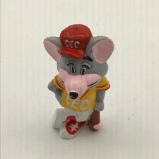 Vintage 1986 Chuck E. Cheese Rubber Figure: Show biz Pizza Time Baseball Player
