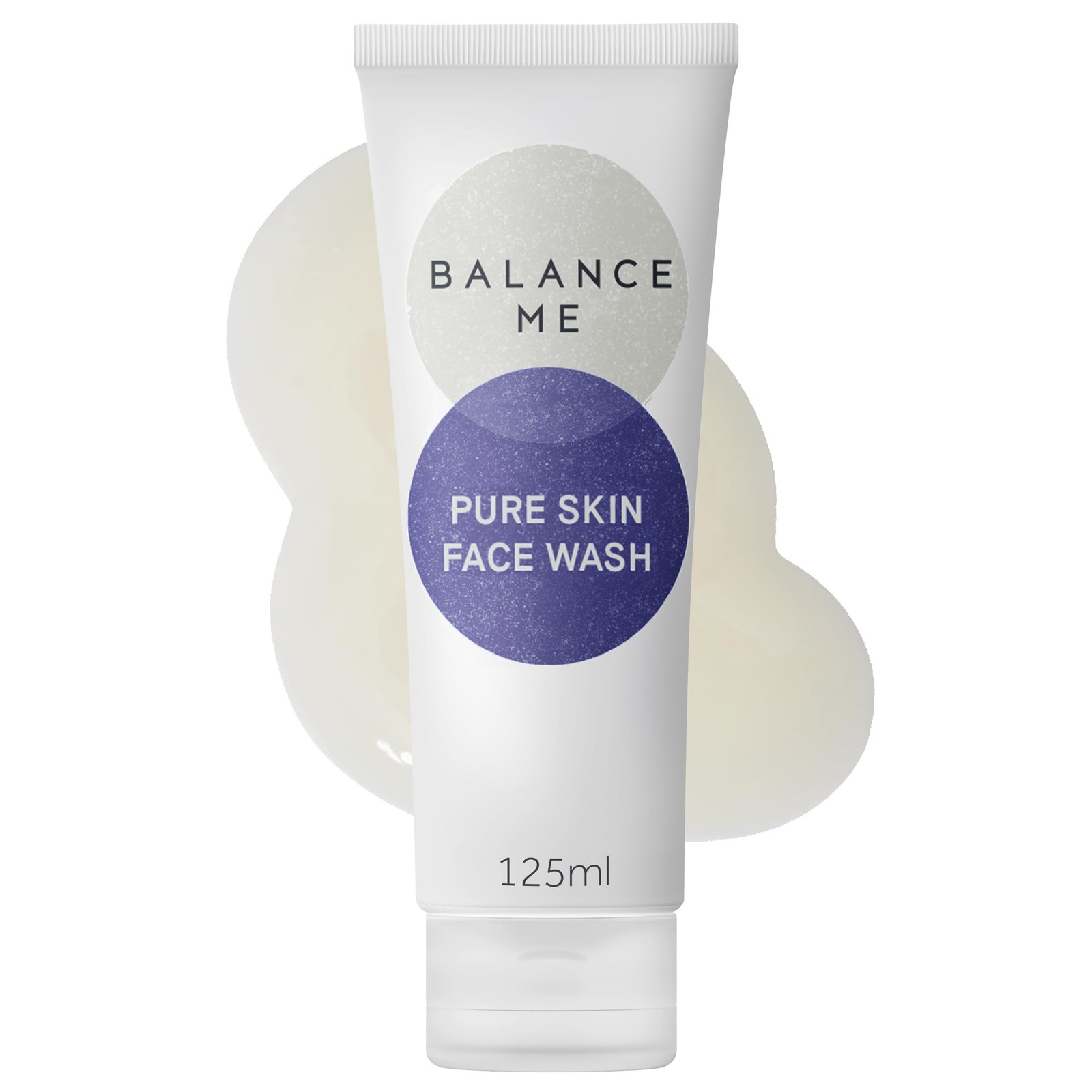 Balance Me Pure Skin Face Wash 125ml, Makeup Remover 125 ml (Pack of 1)