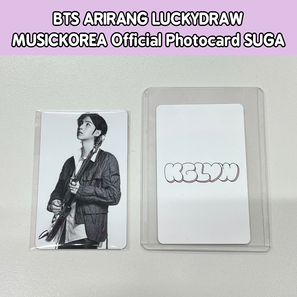 BTS Official store ARIRANG Weverse POP UP, Lucky Draw Photocard | eBay