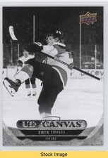 2024-25 Upper Deck Series 2 UD Canvas Black & White Owen Tippett #C143 READ