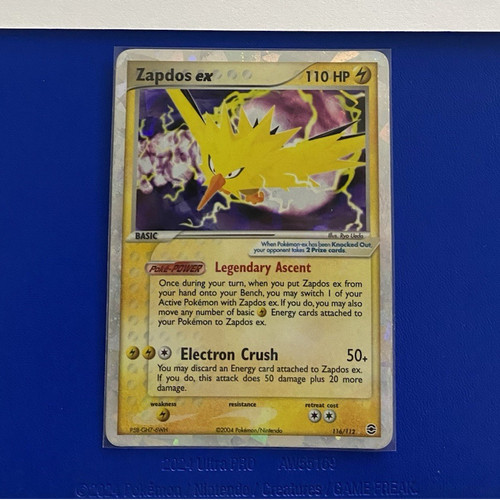 Zapdos ex — EX FireRed & LeafGreen