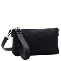 Desigual Dejavu Dortmund Baby - UmhäNgetasche 20 Cm (Schwarz)