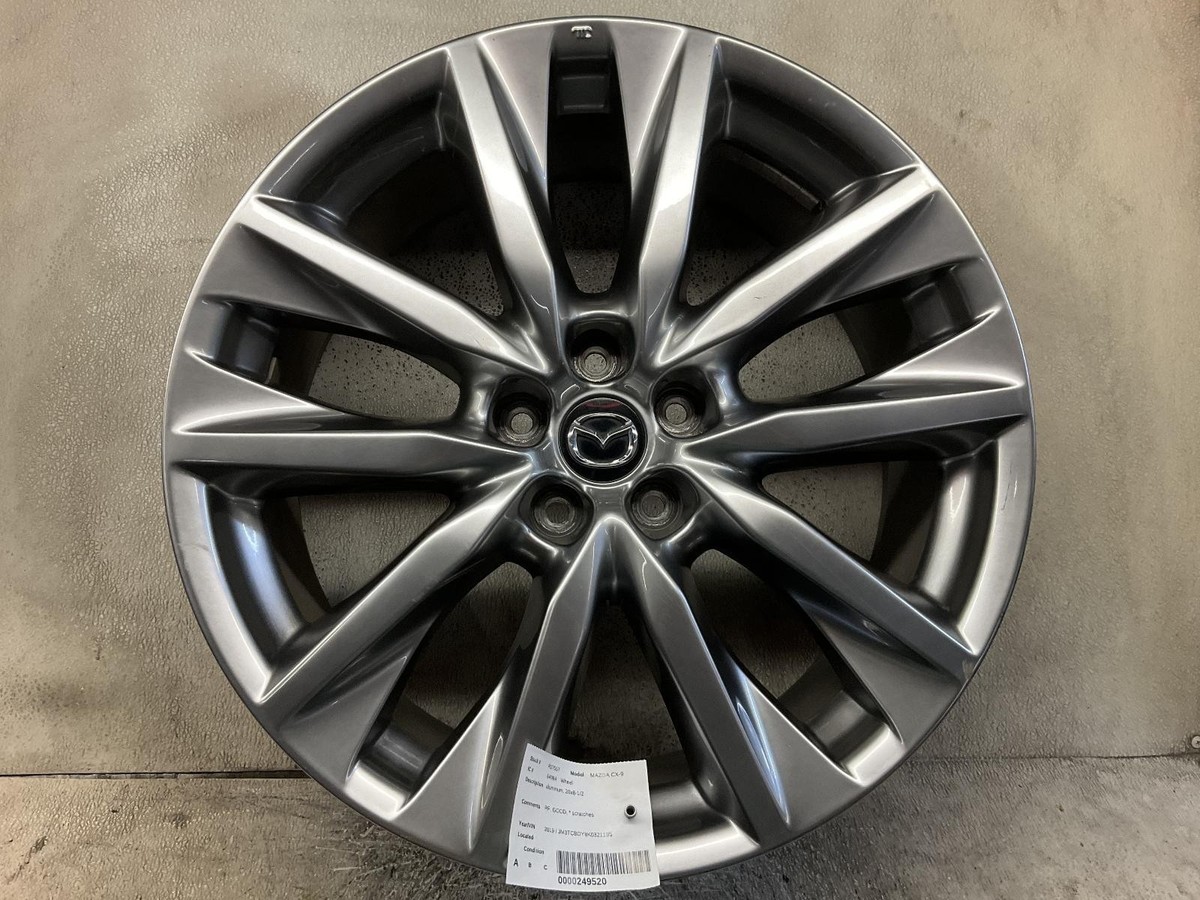 2017-2019 Mazda CX-9 Wheel Aluminum 20x8-1/2 Factory OEM