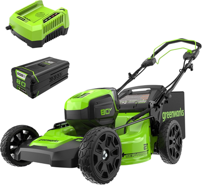 #ad #ad 80V 21quot; Brushless Cordless Self Propelled Lawn Mower 75 Compatible Tools 4 $971.99