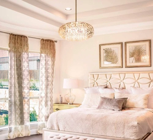 Maxim Arabesque 24" Wide Golden Silver Pendant Light - Picture 3 of 5