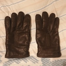 Hestra Deerskin Lambskin Gloves Chocolate 20310-770 Size 11 Mens