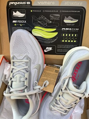 NIKE Air Zoom Pegasus 42 (SIZE 10.5) WOLF GREY METALLIC 10 1/2