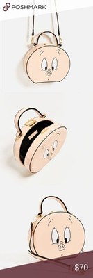 ZARA x Looney Tunes Porky Pig Handbag/Purse