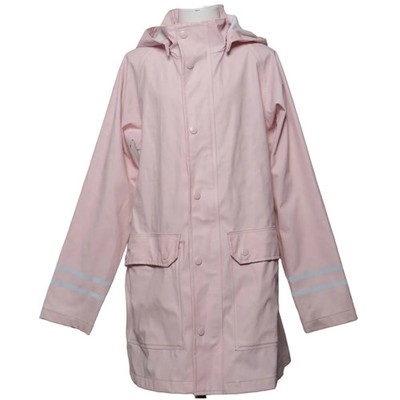 Ellos, Regenmantel, Mädchen, Größe: 146/152, Pink, Polyurethan, Streifen #yVL