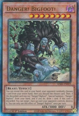 Danger! Bigfoot! Prismatic Ultimate Rare