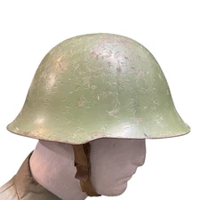 Serbian - Yugoslavian Armed Forces OD Steel Helmet