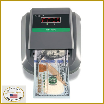 Kolibri KCD-1000 Portable 4-Way Counterfeit Bill Detector Currency Reader