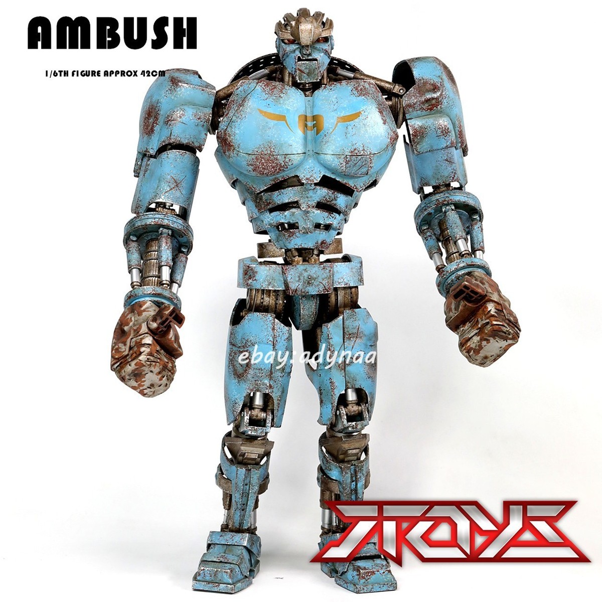 3a Toys 1/6 Real Steel Ambush Action Figure In Stock New Year Gift