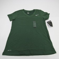 Nike Dri-Fit Short Sleeve Shirt Women's Green New with Tags Multiple Sizes
