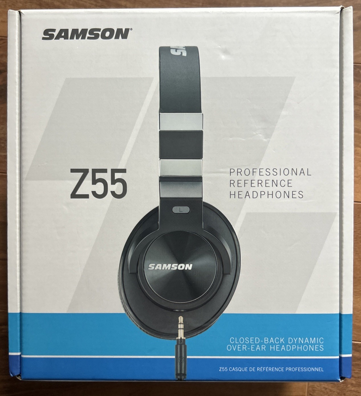 Professional Reference Headphones, SAMSON Z55 - Closed-Back, Over-Ear - NEW