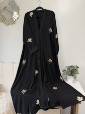 Women Saudi/Dubai Abaya With Embroidery
