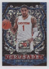 2020 Panini Prizm Draft Picks Crusade Fast Break Blue 24/175 Obi Toppin #87 8d4