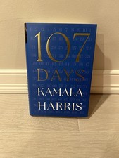 Kamala Harris SIGNED AUTOGRAPH 107 Days BOOK 1st Edition Vice President IN HAND